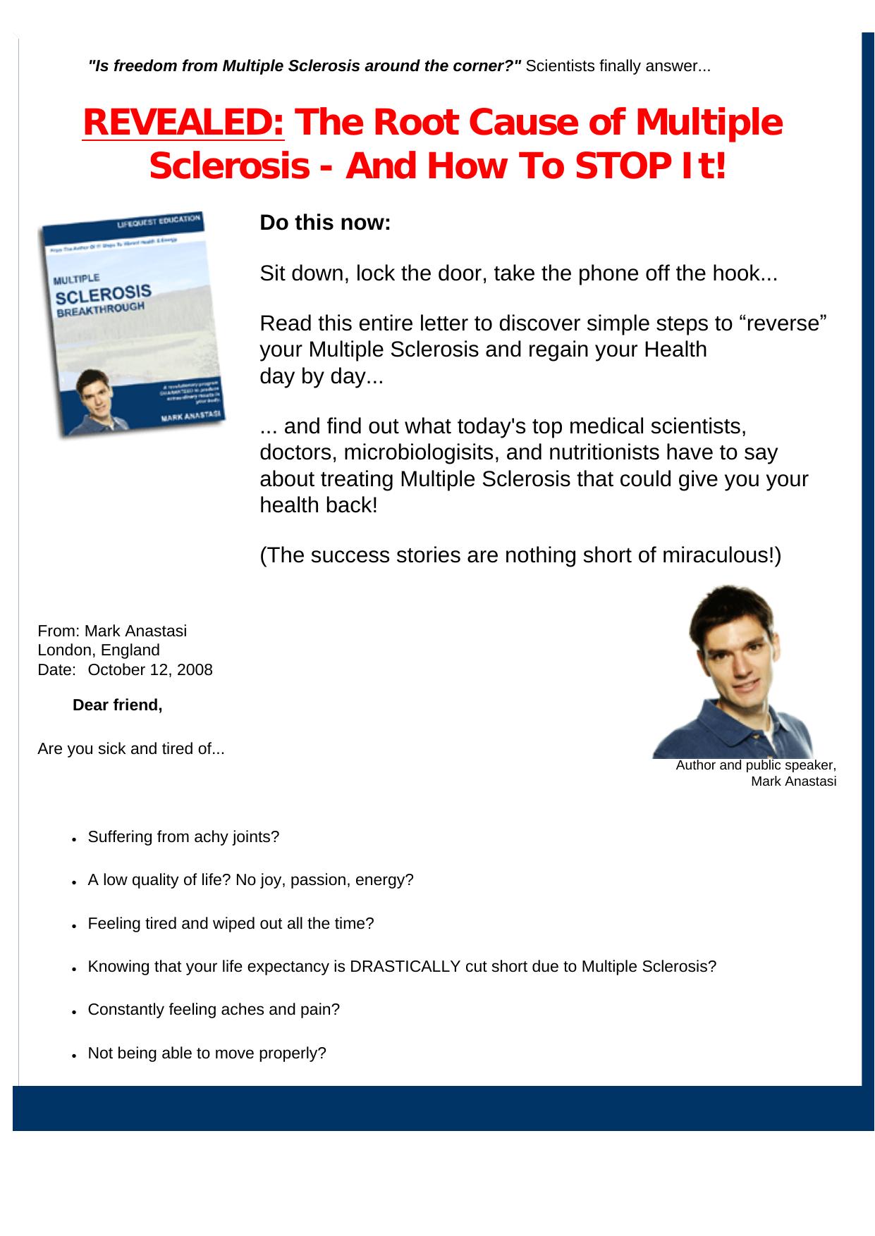 Ebook On Multiple Sclerosis. by Best of Kuszter's Collection