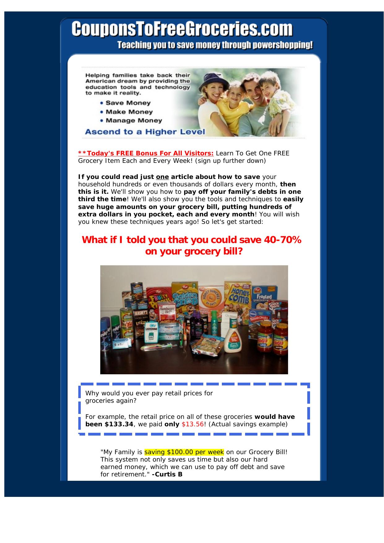 Ebook- Saving Money Through Power Shopping. by Best of Kuszter's Collection