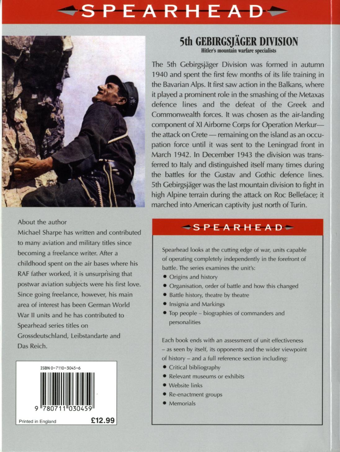 Ebook.WWII.Spearhead.series.pdf.5th Gebirgsjager Division Hitler's Mountain Warfare Specialists by Unknown