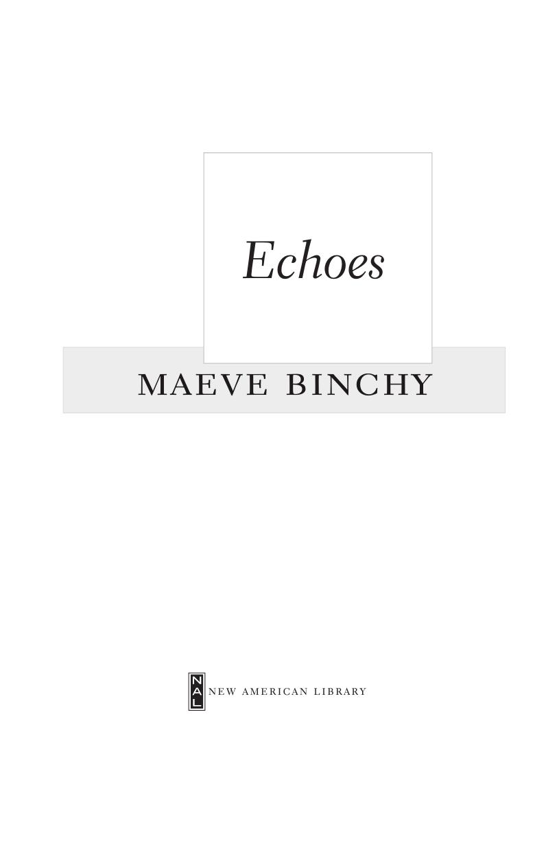 Echoes by Maeve Binchy
