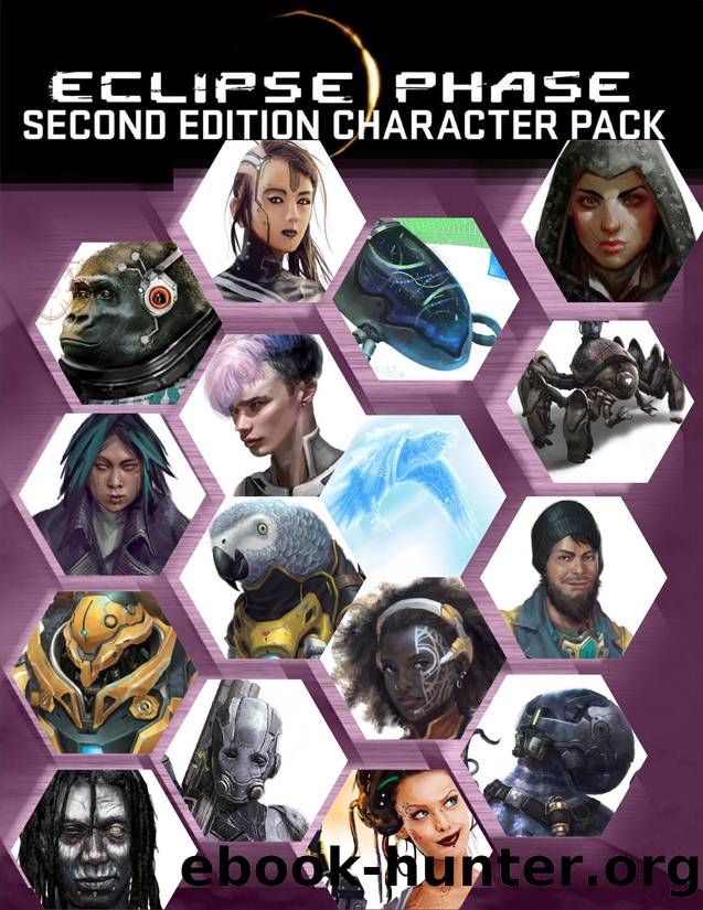 Eclipse Phase 2e by Character Pack