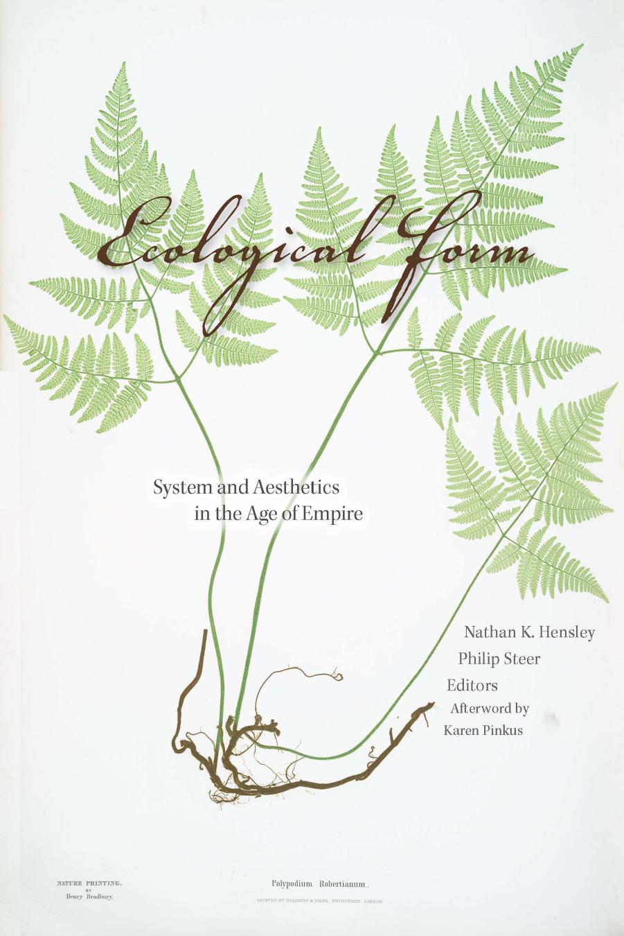 Ecological Form: System and Aesthetics in the Age of Empire by Nathan K. Hensley