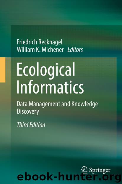 Ecological Informatics by Friedrich Recknagel & William K. Michener