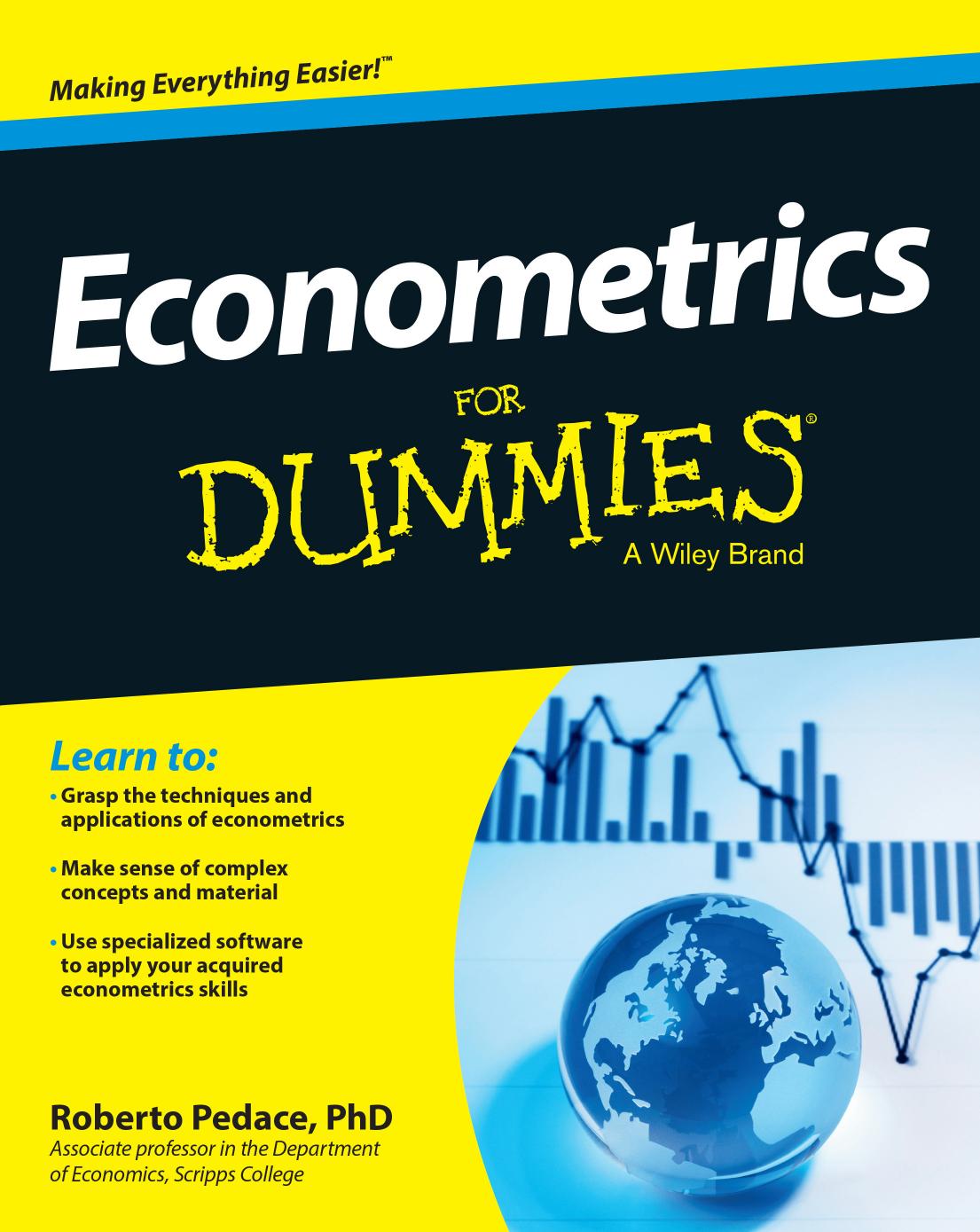 Econometrics For Dummies by Roberto Pedace