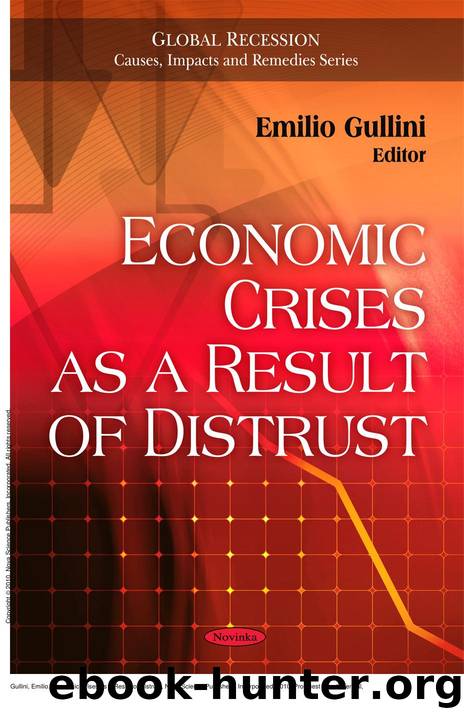 Economic Crises as a Result of Distrust by Emilio Gullini