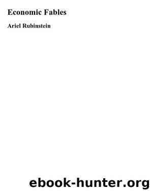 Economic Fables by Ariel Rubinstein