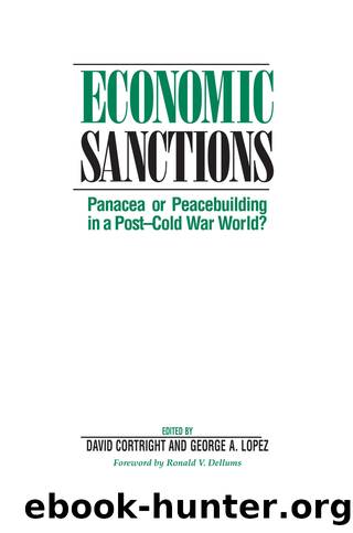 Economic Sanctions by David Cortright & George A. Lopez