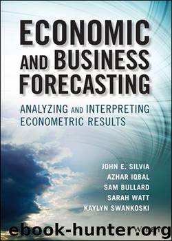 Economic and Business Forecasting: Analyzing and Interpreting Econometric Results by Sam Bullard & Sarah Watt & Kaylyn Swankoski & Azhar Iqbal & John Silvia