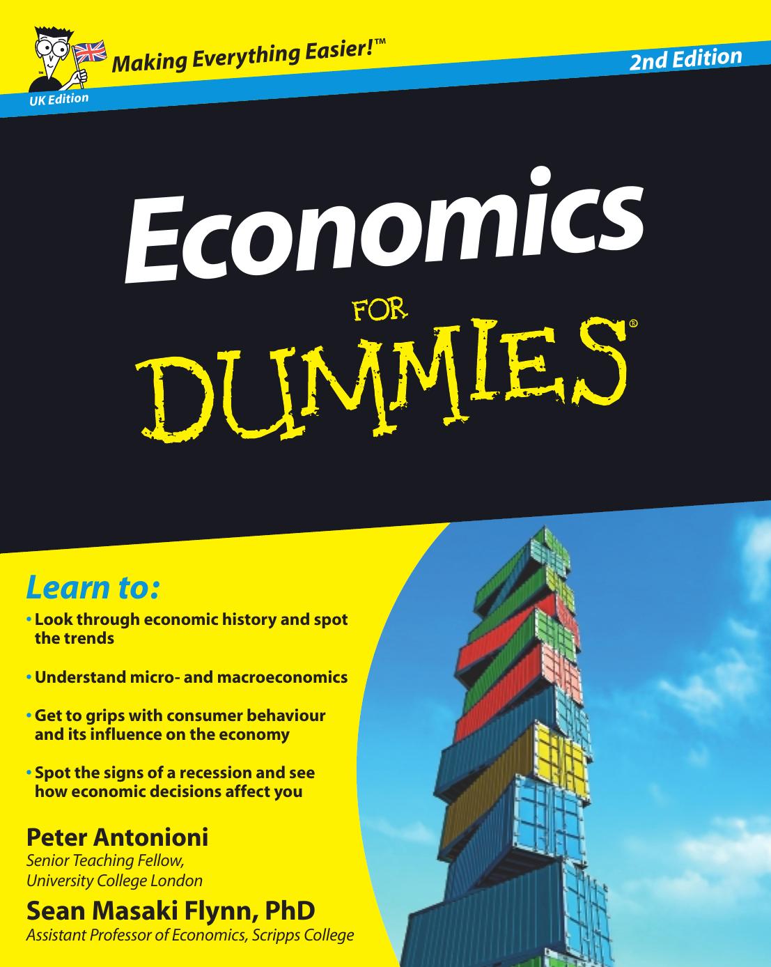 Economics for Dummies by UK ed