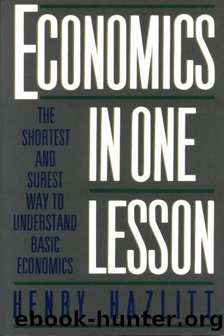 Economics in one lesson by Unknown