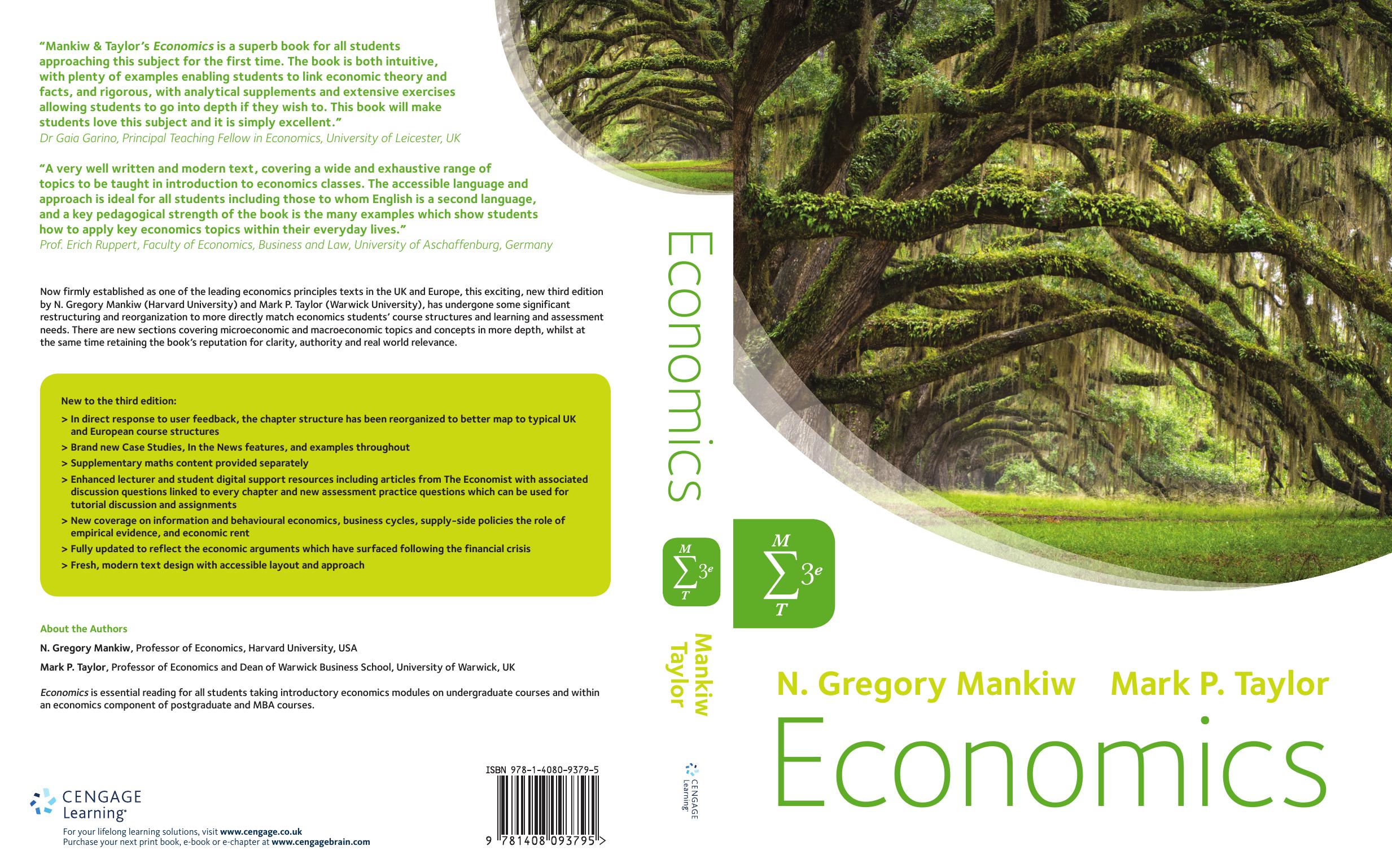 Economics, 3rd Edition by N. Gregory Mankiw and Mark P. Taylor