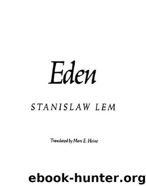 Eden by Stanislaw Lem