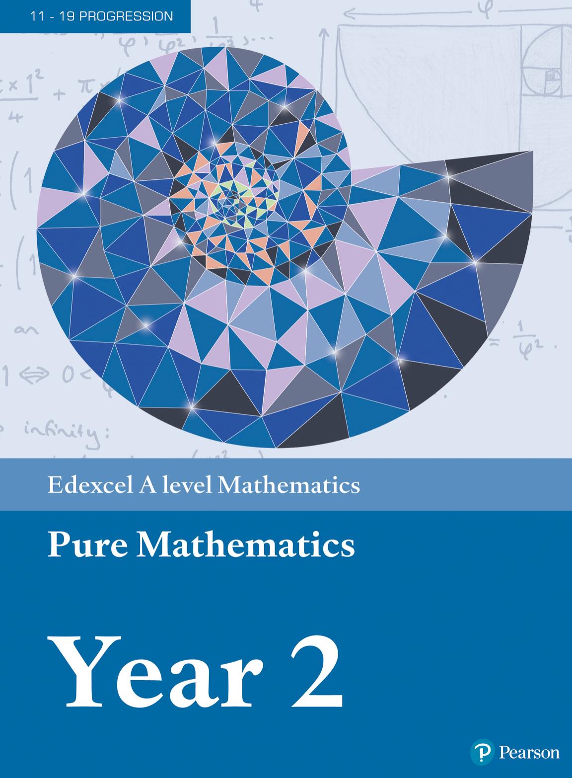 Edexcel A level Mathematics Pure Mathematics Year 2 Textbook + e-book: Year 2 (A level Maths and Further Maths 2017) by Smith Harry