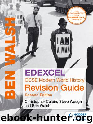 Edexcel GCSE Modern World History Revision Guide 2nd edition by Waugh Steve & Walsh Ben
