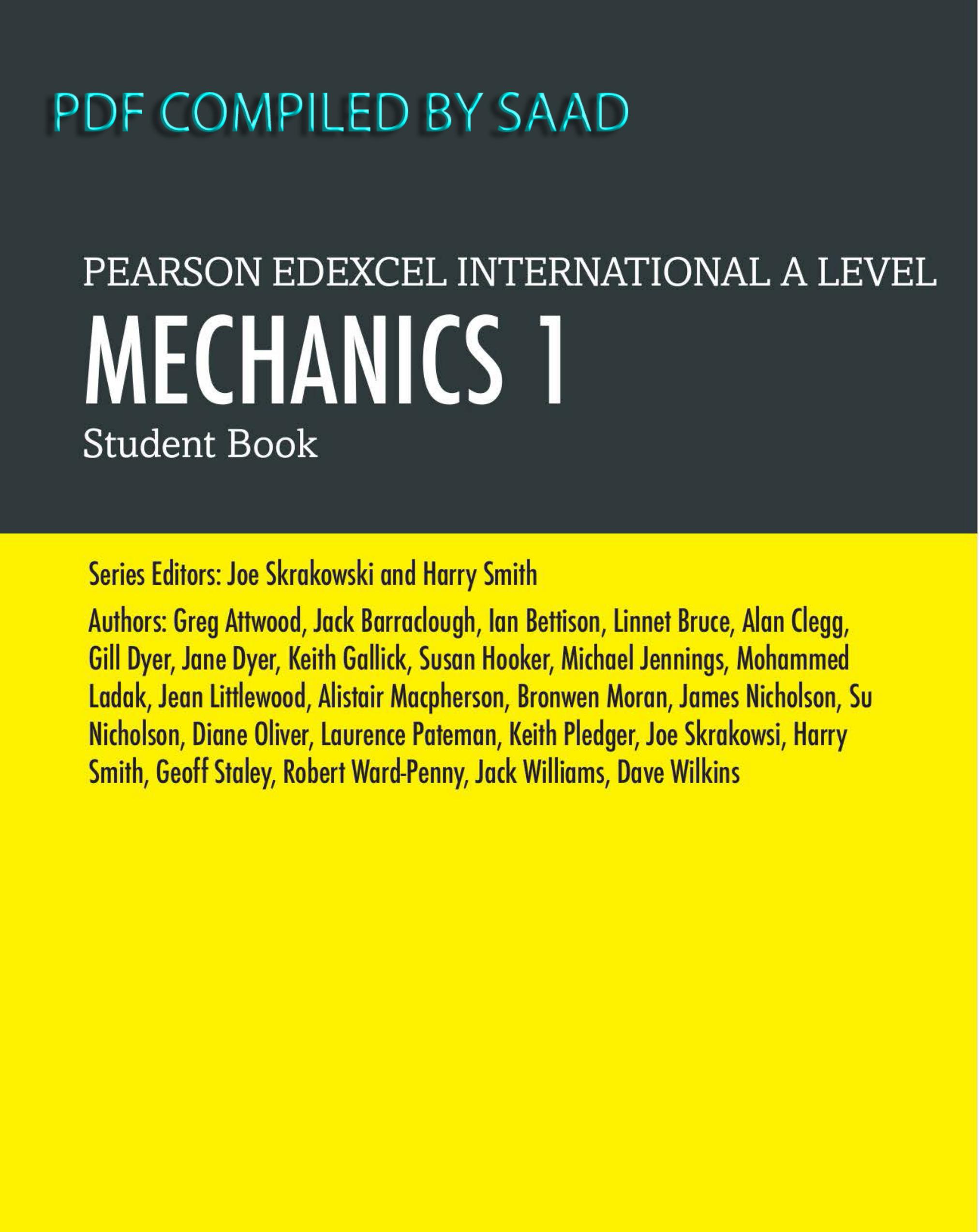 Edexcel International A Level Mathematics Mechanics 1 Student Book: Student Book by Joe Skrakowski