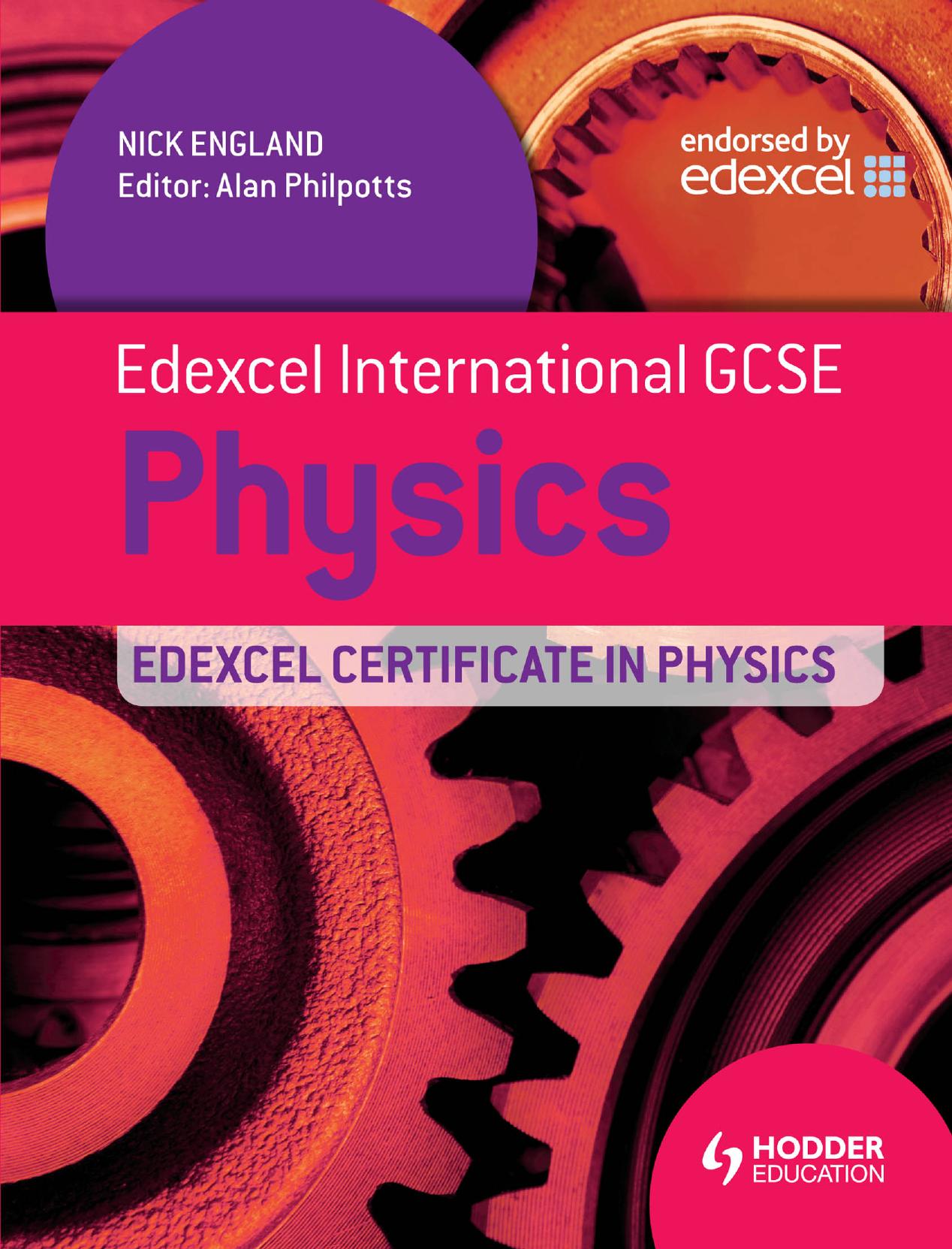 Edexcel International GCSE Physics Student's Book by Unknow