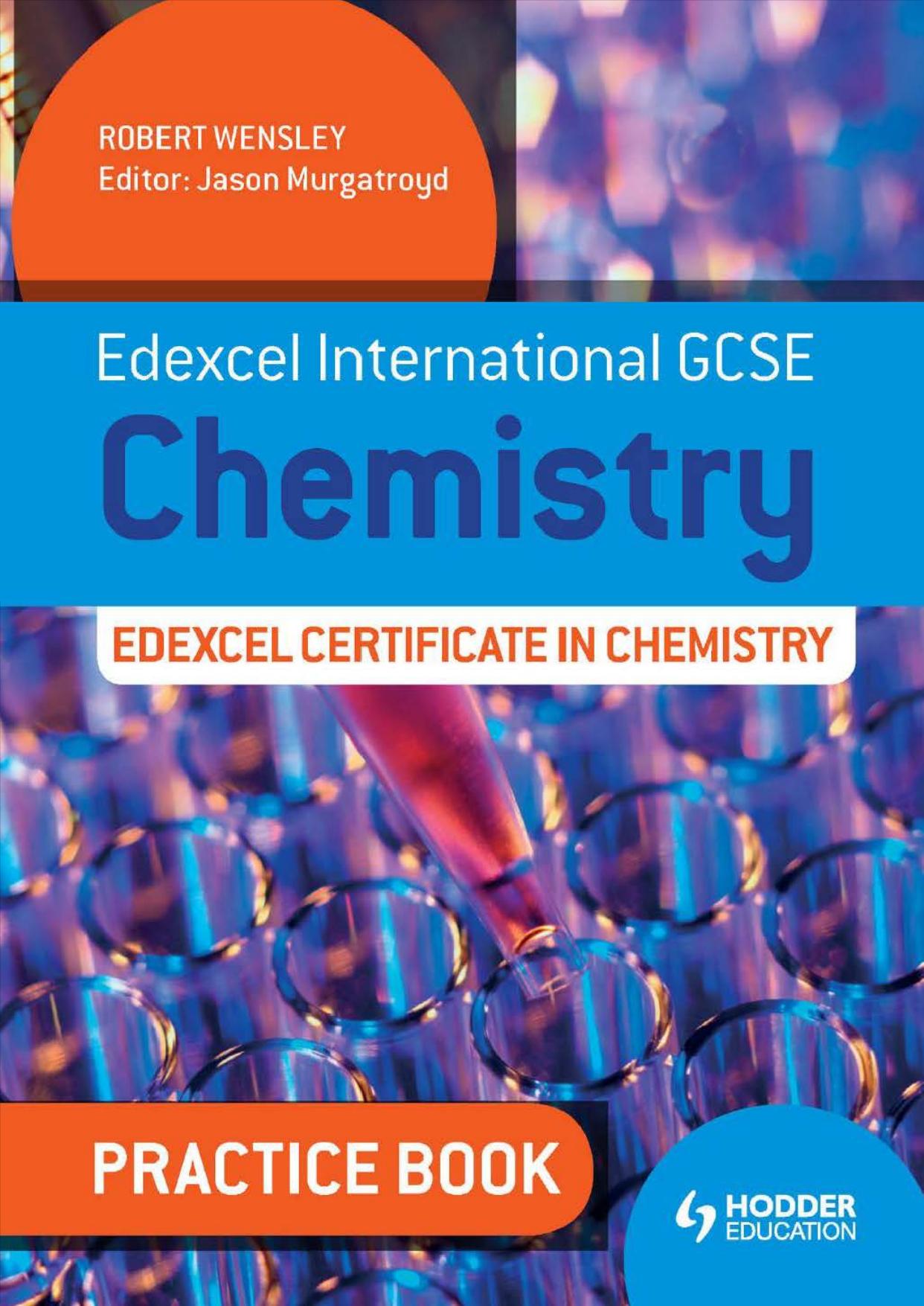 Edexcel International GCSE and Certificate Chemistry Practice Book by Unknown