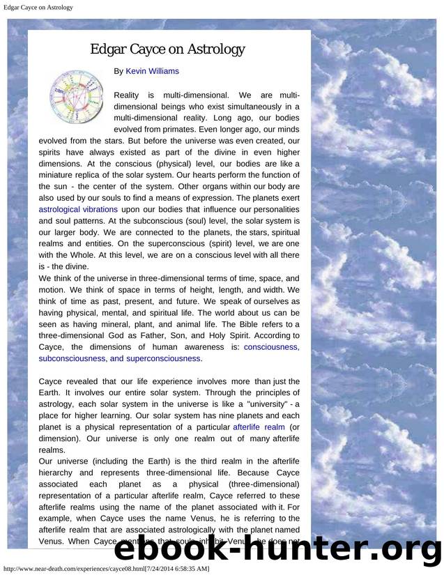 Edgar Cayce on Astrology by On Astrology