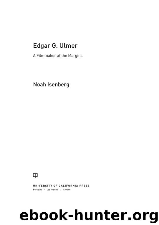 Edgar G. Ulmer by Isenberg Noah;