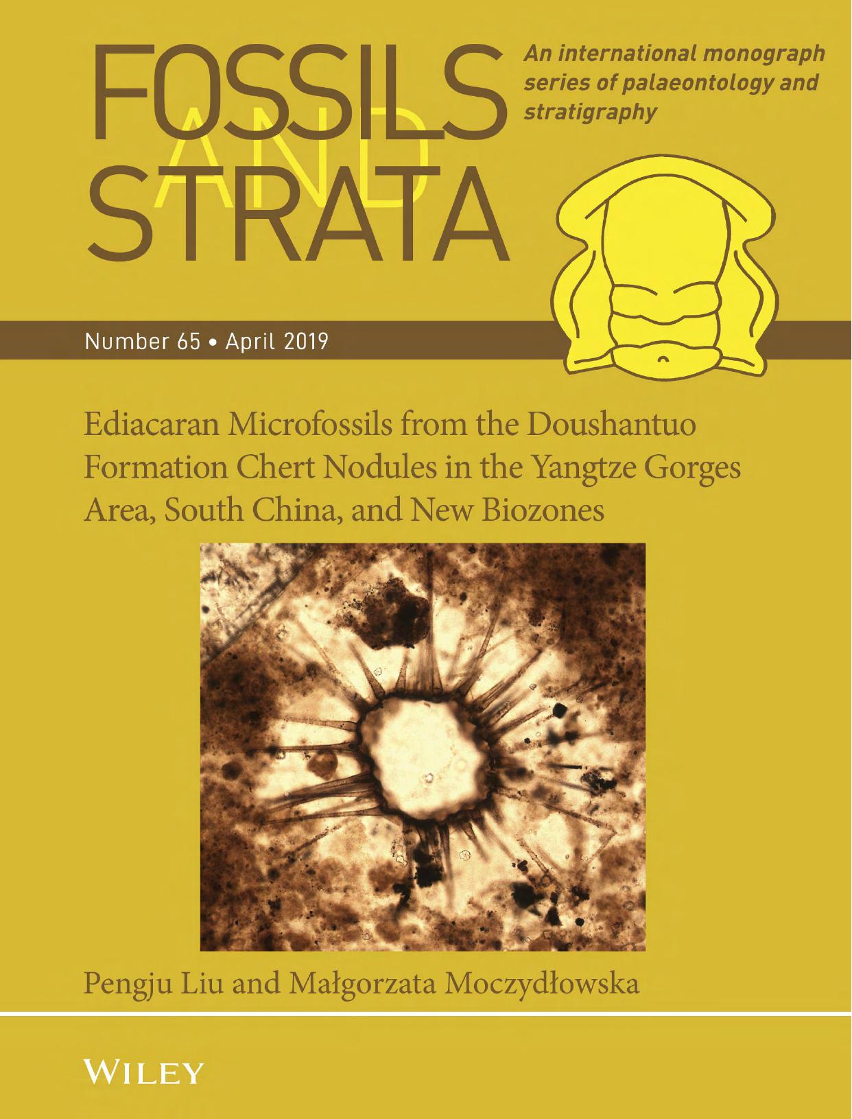 Ediacaran microfossils from the Doushantuo Formation chert nodules in the Yangtze Gorges area, South China, and new biozones by Liu Pengju; Moczydłowska Małgorzata