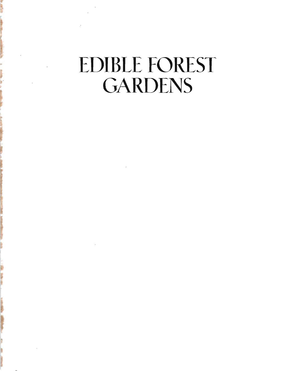 Edible Forest Gardens Vol.2-Design and Practice by Unknown