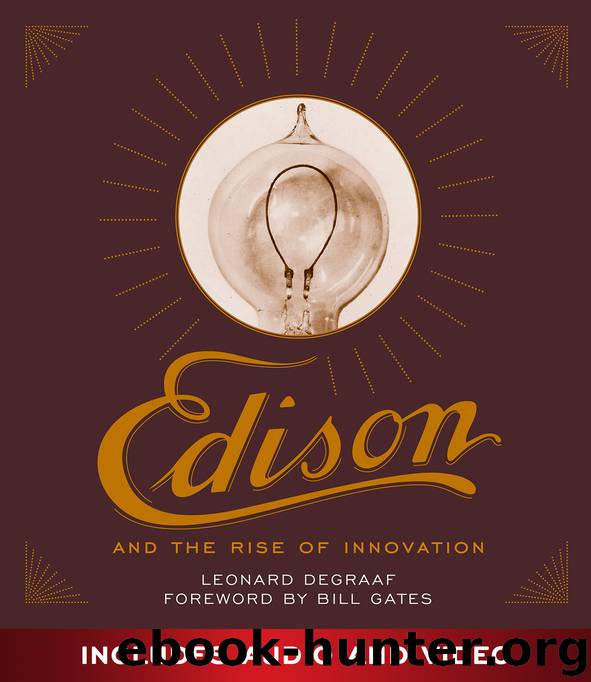 Edison and the Rise of Innovation by Leonard DeGraaf