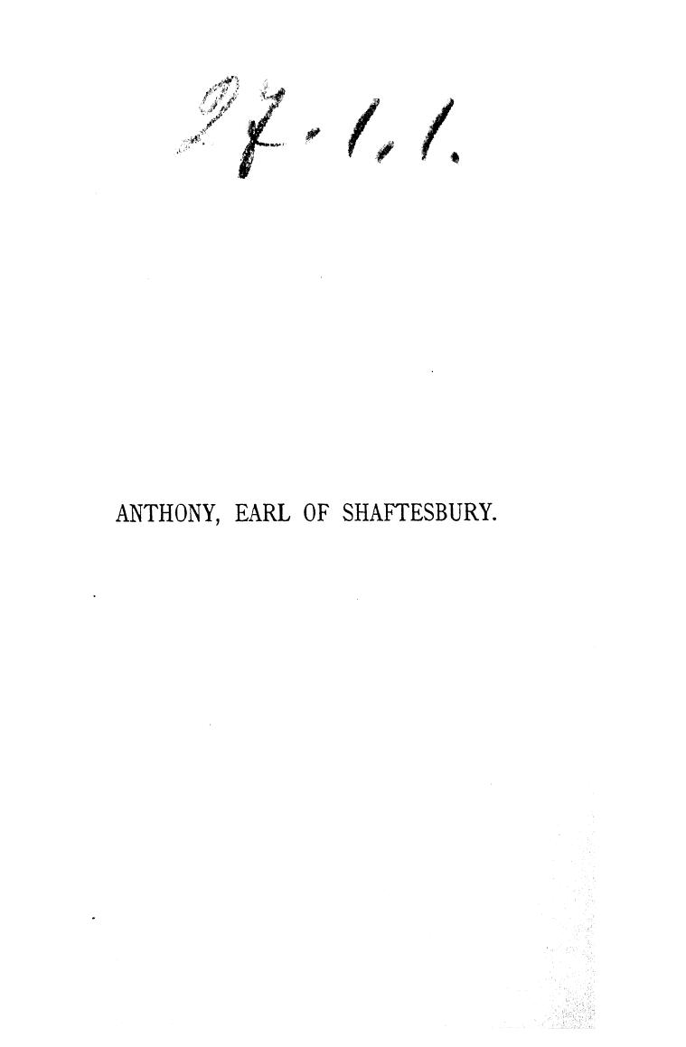 Edited BY Benjamin RAND - The life, unpublished letters, and philosophical regimen of anthony, earl of sha by 1900