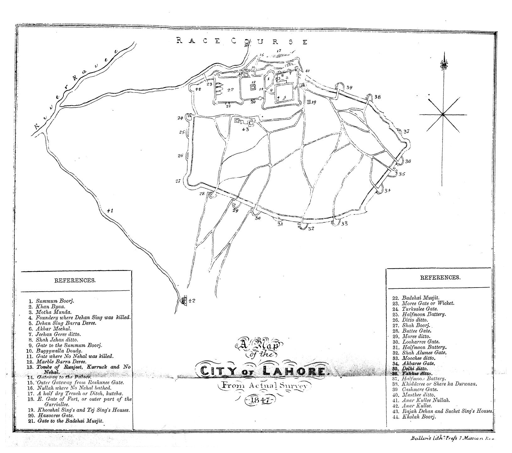 Edited BY Major G. Carmichael Smyth WITH Notes ON Malcolm - A history of the reigning family of lahore by 1847