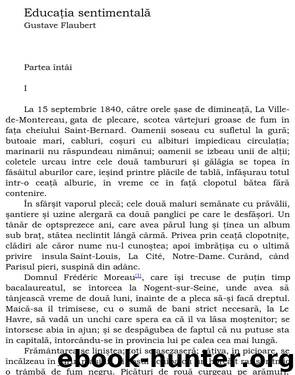 Educatia sentimentala by Gustave Flaubert