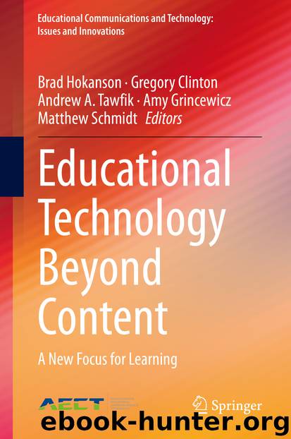 Educational Technology Beyond Content by Unknown