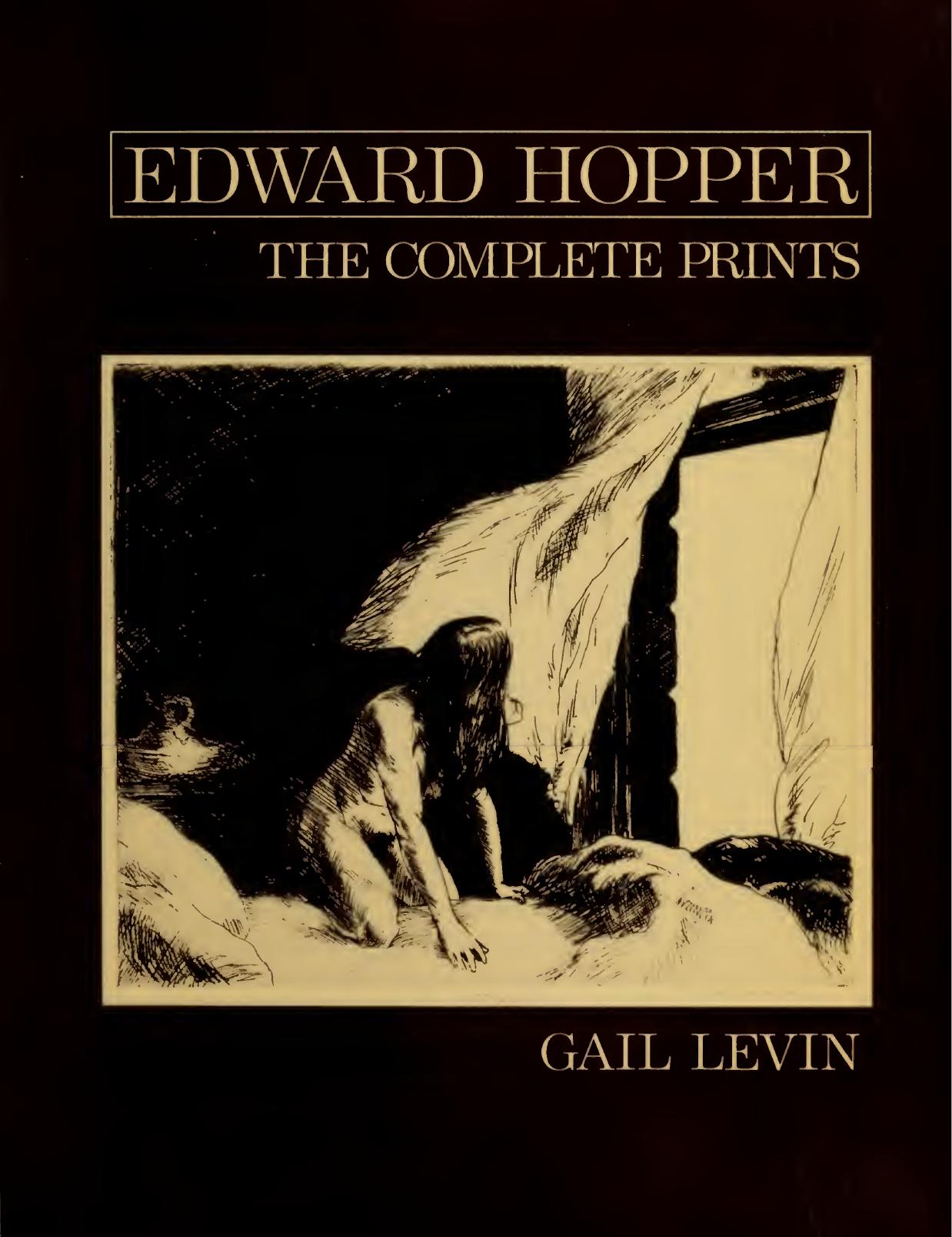 Edward Hopper - The Complete Prints by Gail Levin