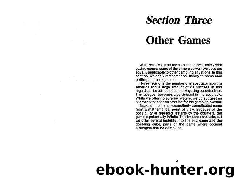 Edward Thorpe - The Mathematics of Gambling by 03