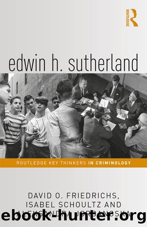 Edwin H. Sutherland by unknow