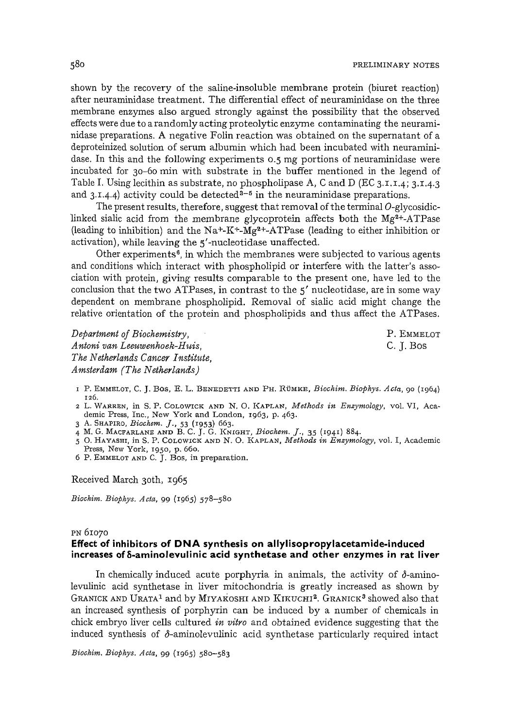 Effect of inhibitors of DNA synthesis on allylisopropylacetamide-induced increases of Î´-aminolevulinic acid synthetase and other enzymes in rat liver by Kuniaki Narisawa; Goro Kikuchi