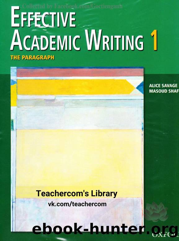 Effective Academic Writing 1 by Unknown