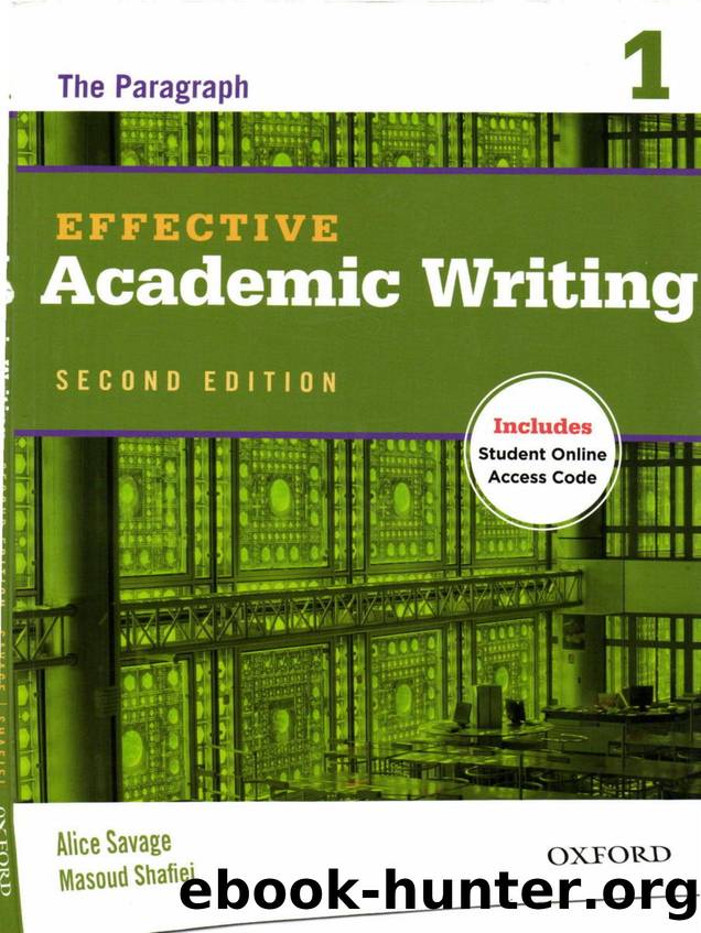 Effective Academic Writing by 1 Second Edition