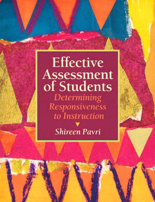 Effective Assessment of Students_ Determining Responsiveness to Instruction by Shireen Pavri.pdf