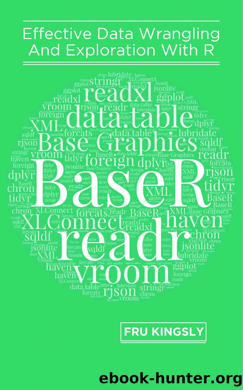 Effective Data Wrangling and Exploration with R by FRU Kingsly