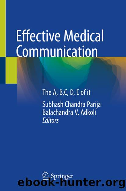 Effective Medical Communication by Unknown