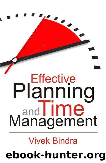 Effective Planning and Time Management by Vivek Bindra