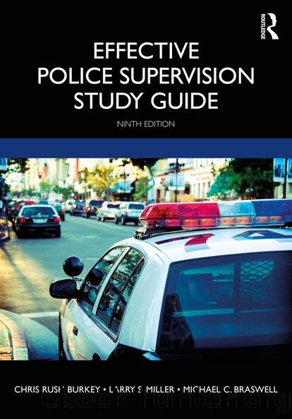 Effective Police Supervision Study Guide by unknow