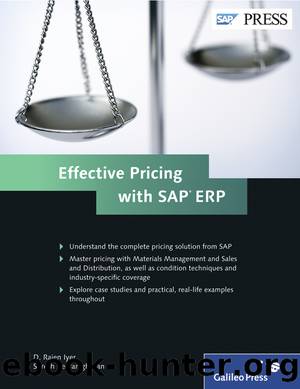 Effective Pricing with SAP ERP by D. Rajen Iyer Suresh Veeraraghavan