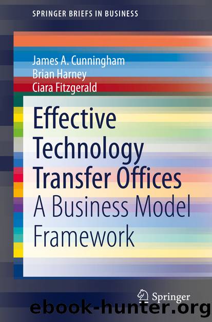 Effective Technology Transfer Offices by James A. Cunningham & Brian Harney & Ciara Fitzgerald