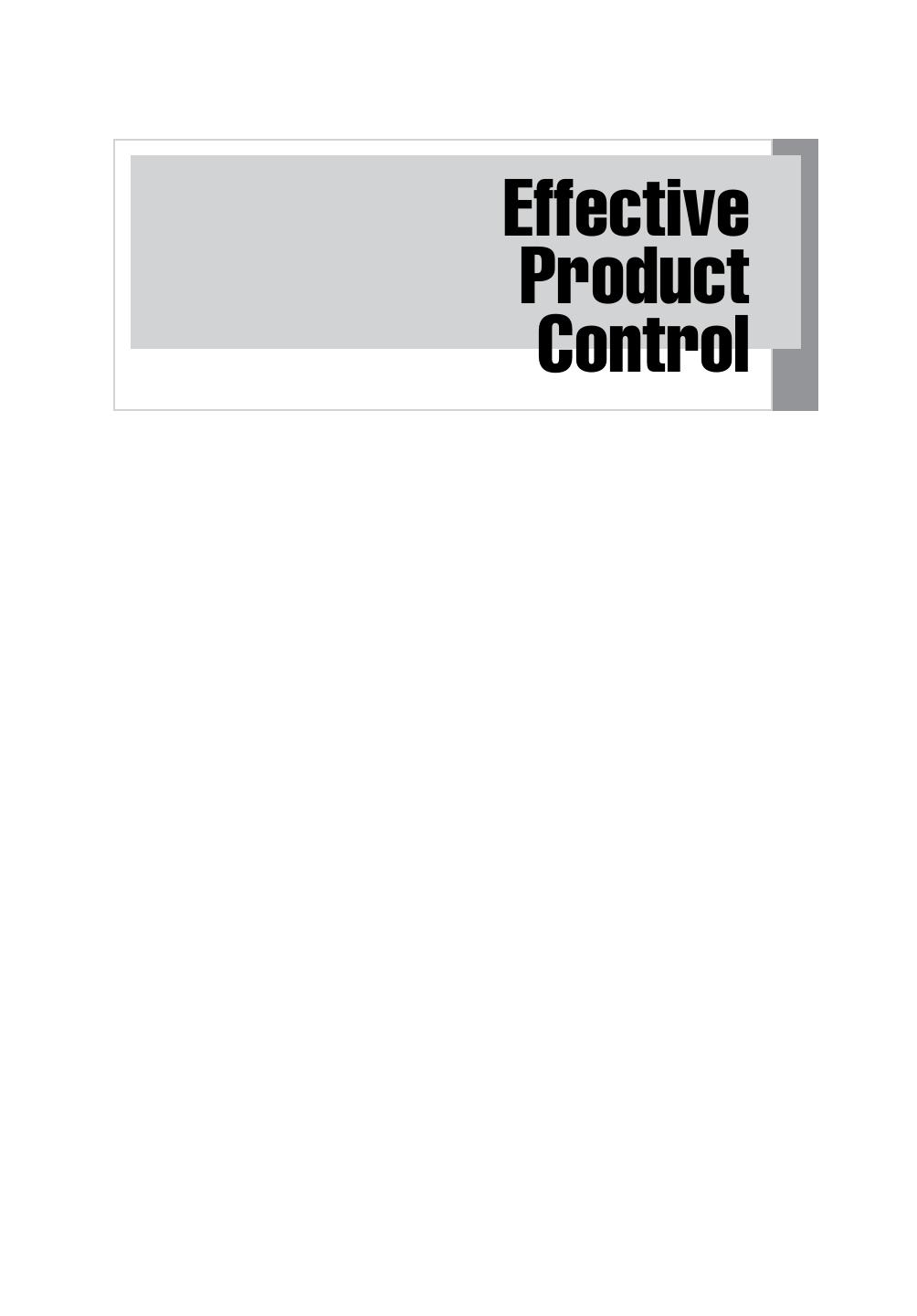 Effective product control controlling for trading desks by Nash Peter