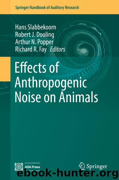 Effects of Anthropogenic Noise on Animals by Hans Slabbekoorn & Robert J. Dooling & Arthur N. Popper & Richard R. Fay