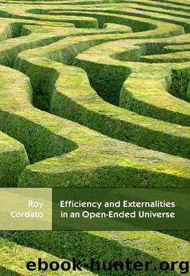 Efficiency and Externalities in an Open-Ended Universe: A Modern Austrian Perspective by Roy Cordato