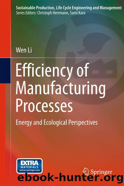 Efficiency of Manufacturing Processes by Wen Li