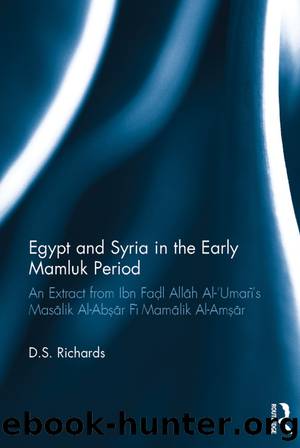 Egypt and Syria in the Early Mamluk Period by D.S. Richards