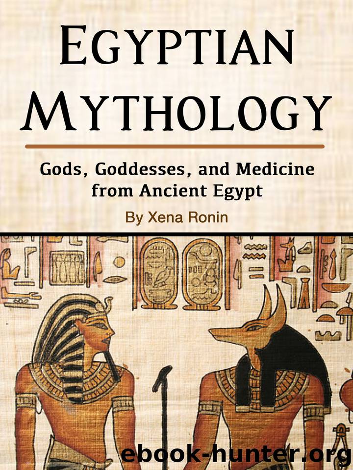 Egyptian Mythology: Gods, Goddesses, and Medicine from Ancient Egypt by Ronin Xena