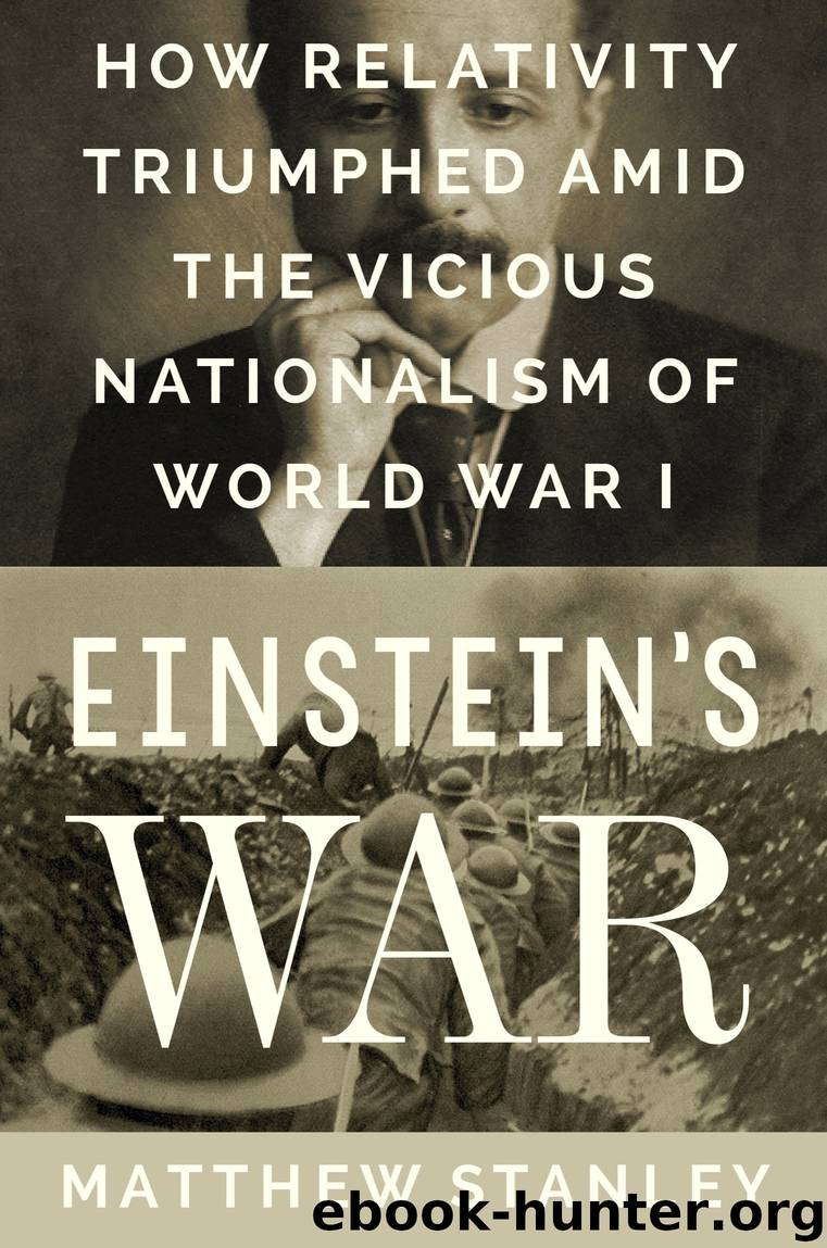 Einstein's War by Matthew Stanley